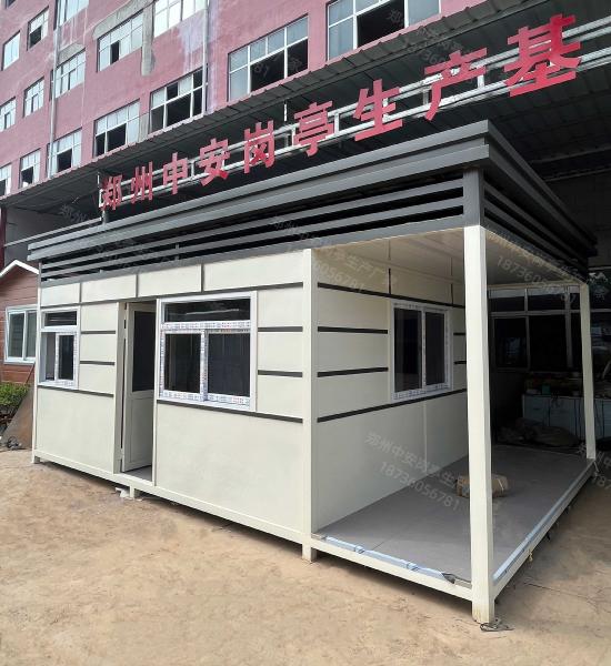 匠心定制仿真石漆多功能岗亭